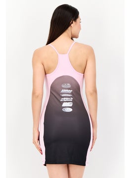 adidas Originals Women Sportwear Fit Sleeveless Outdoor Dress, Pink  - Image 3