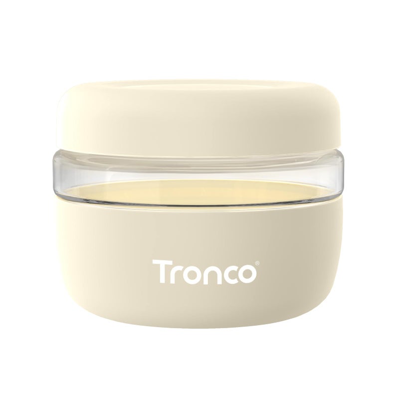 Tronco 16 oz Glass Food Storage Containers with Lids, Airtight, Leak & Spill Proof Glass Lunch Bowls for Meal Prep, Salad, Yogurt, Soup & Stew, Microwave & Dishwasher Safe, BPA-Free, Set of 1 - Image 1
