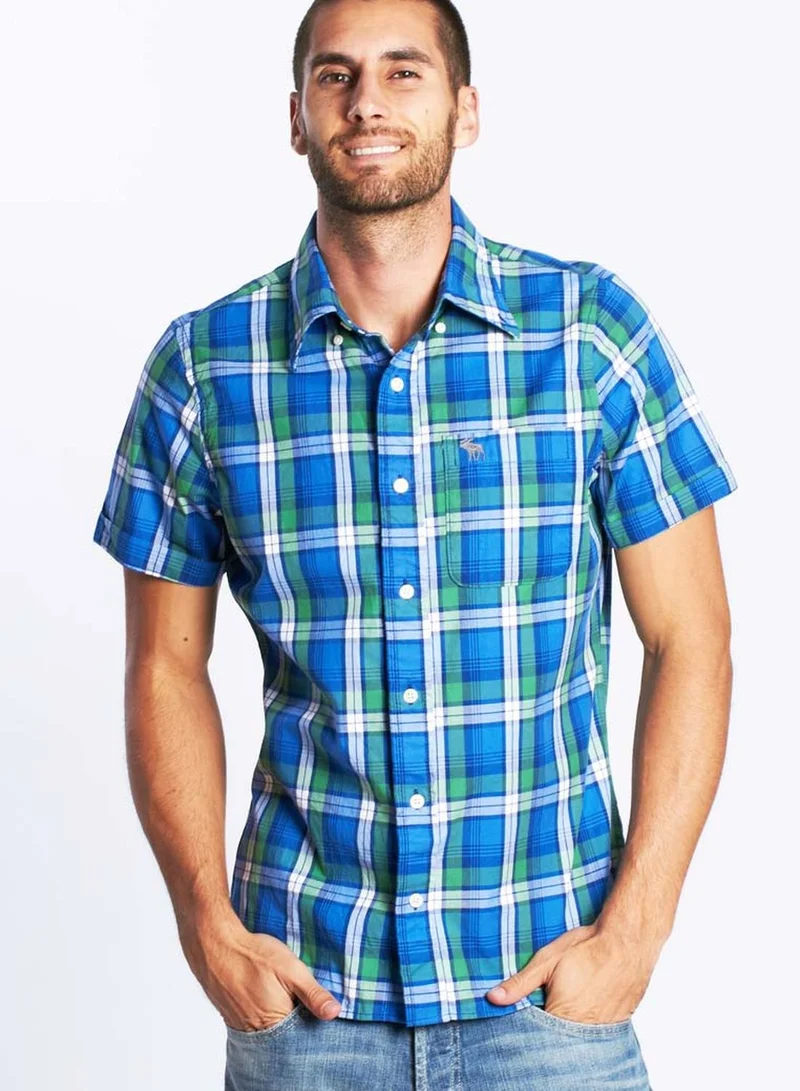 Abercrombie & Fitch Window Pane Check Shirt