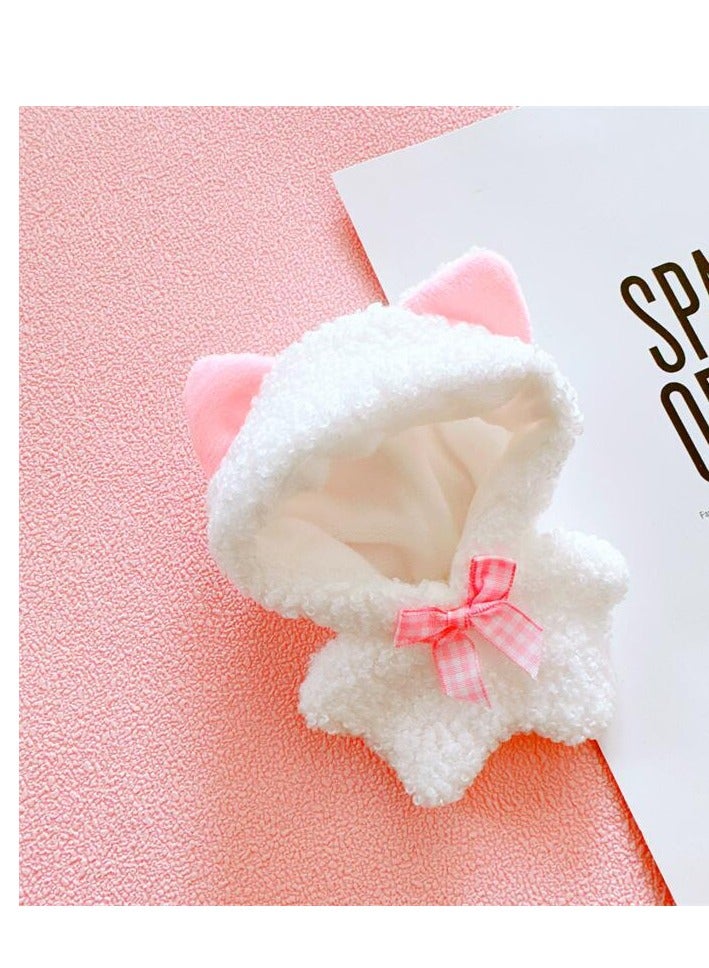 لابوبو 17 سم لابوبو ضربات القلب ماكارون شخصية زي (ملابس فقط)