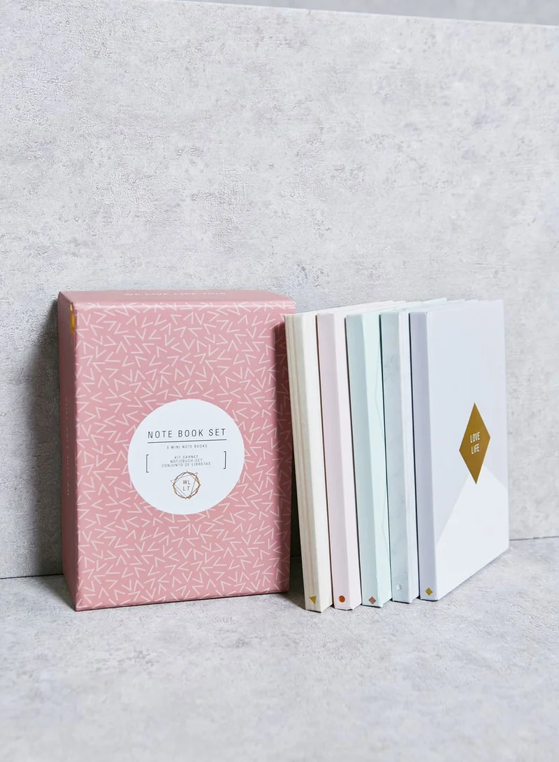 We Live Like This Multipack Mini Notebook