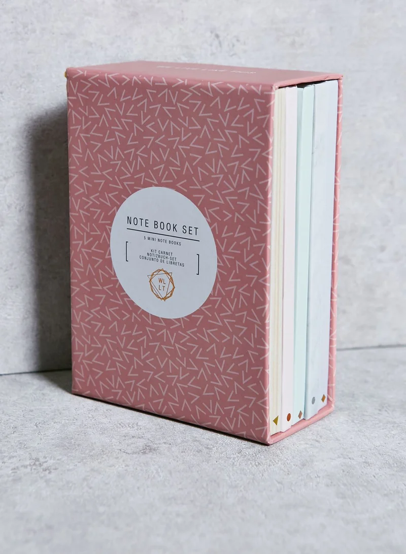 We Live Like This Multipack Mini Notebook