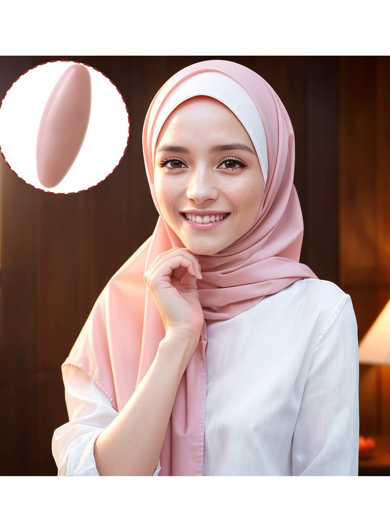 SOLARAE 16Pcs Hijab Pins, 2 Boxes Assorted Scarf Safety Pins, Brooch Pins Scarf Pins Clips Safety Locking Baby Cloth Nappy Pin for Women Muslim Scarf Clothing(Khaki+Black Grey Color) - Image 4