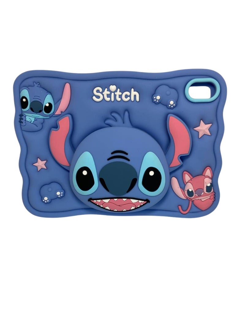 Cover Cartoon 3D Silicon Handle Stand Cover mini 6 (2021 Model, 6th Generation(With Rope) - Image 1