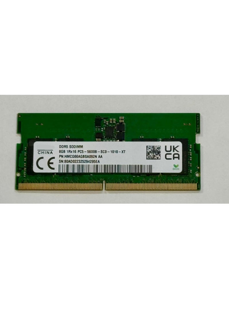 8GB DDR5 Gaming Laptop RAM - 5600MHz, 262-pin, SO-DIMM