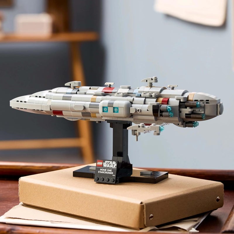 LEGO Star Wars 75405 Home One Starcruiser Building Set for Adults, Collectible Build-and-Display Starship Model with a Stand, Birthday Gift Idea for Men, Women and Teenage Fans of Return of The Jedi - Image 5