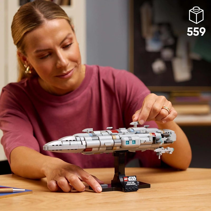 LEGO Star Wars 75405 Home One Starcruiser Building Set for Adults, Collectible Build-and-Display Starship Model with a Stand, Birthday Gift Idea for Men, Women and Teenage Fans of Return of The Jedi - Image 3