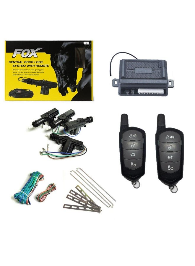 فوكس يوفر قفل مركزي فوكس حماية كاملة لسيارتك بنظام قفل ذكي وسريع - Y116 - Image 1