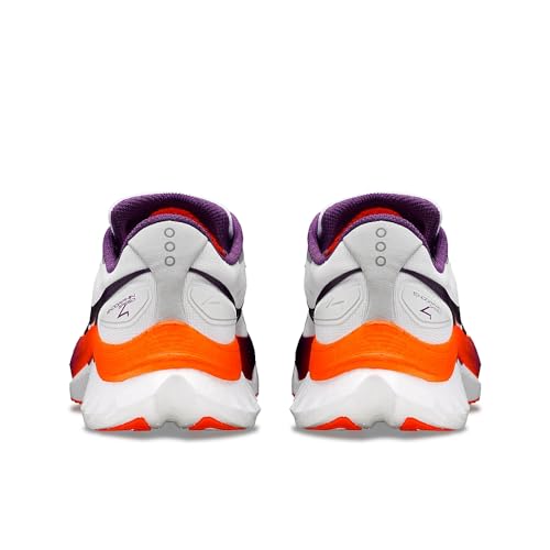 Saucony Women's Endorphin Speed 4 Sneaker, White/Violet, 9.5 - Image 4