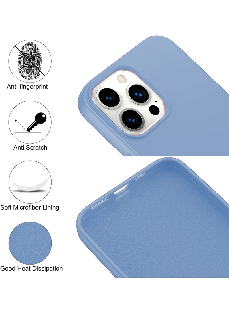BORTONY iPhone 14 Pro Max Case Liquid Silicone Anti Scratch Anti Fingerprint Soft Silky Touch Shockproof Protective Cover for Apple iPhone 14 Pro Max - Image 5
