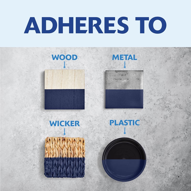 Rust-Oleum 249854 Painter's Touch 2X Ultra Cover Spray Paint, 12 oz, Satin Midnight Blue - Image 5