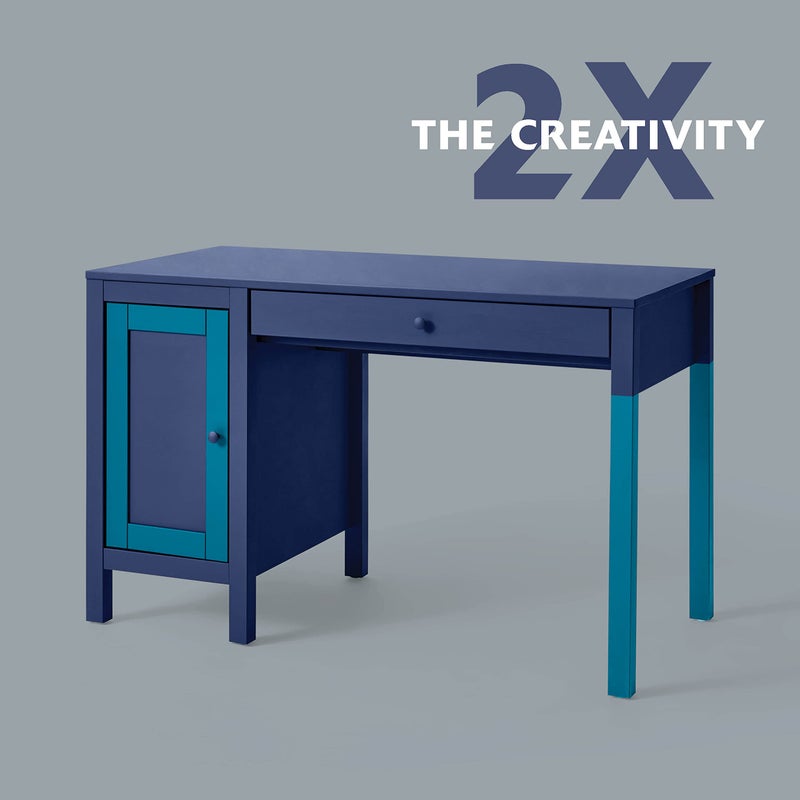 Rust-Oleum 249854 Painter's Touch 2X Ultra Cover Spray Paint, 12 oz, Satin Midnight Blue - Image 4