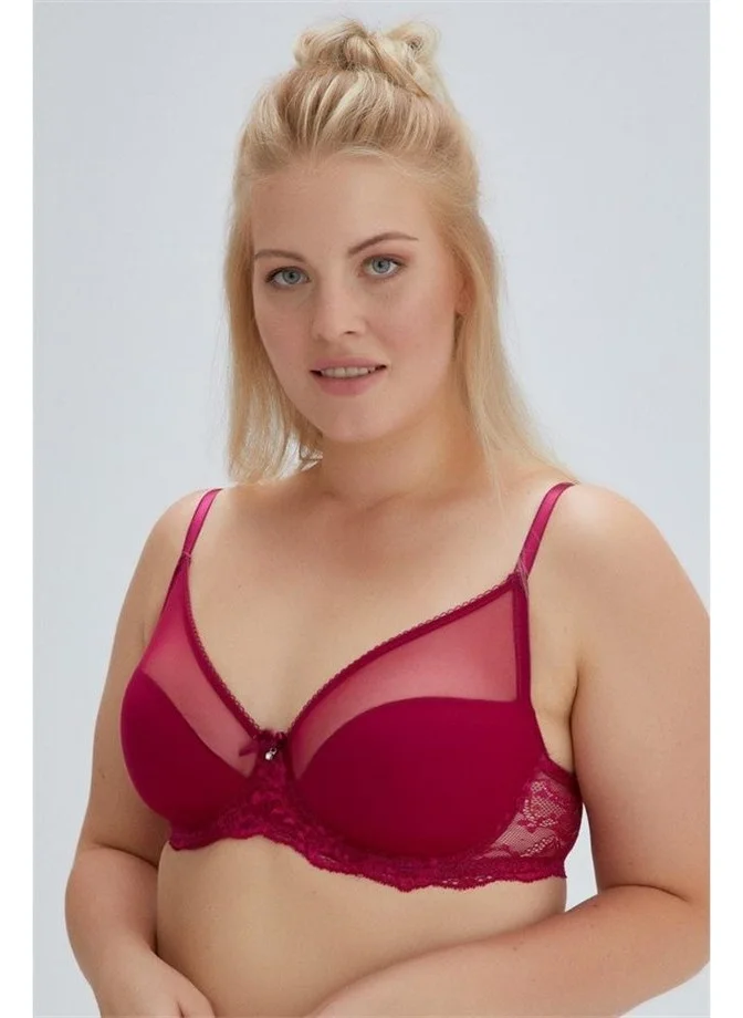 Eros ERSK300 Venus Gathering Cup Single Bra - Cherry