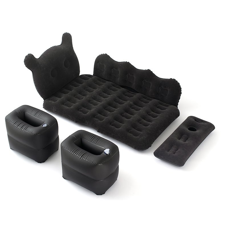 Car Interior Car Multifunctional Inflatable Bed Car Outdoor Travel Bed 37-Point Head Protection Mattress Car Sleeping Pad - Image 1