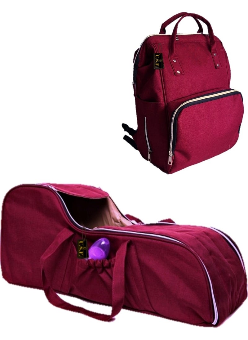 U.S.F Carrycot, Baby Carrier, Stroller + Hospital Release Mother and Baby Care Bag Set of 2  - Image 1