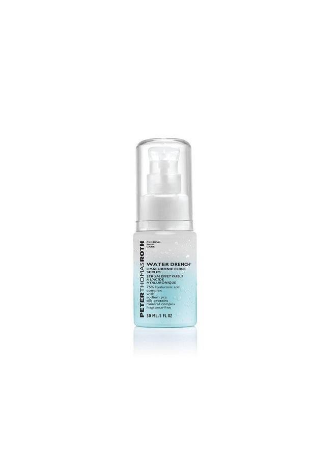 PETER THOMAS ROTH - Peter Thomas Roth | Water Drench Hyaluronic Liquid Gel Cloud Serum | Hyaluronic Acid Serum for Fine Lines and Uneven Texture , 1 Fl Oz - Image 1