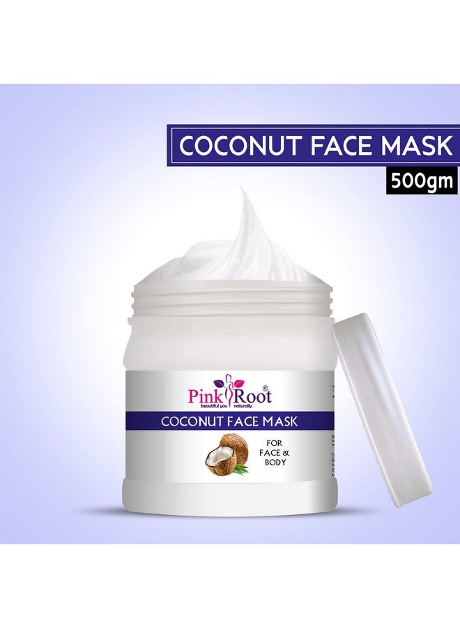 Pink Root Coconut Face Mask Advanced Hydration Antiaging Reduce Blemishes 500Gm - Image 2