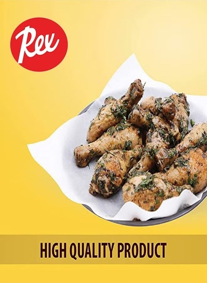 ركس السرّ في طعامك النظيف_ ورق شمعي من ركـس  7.04متر (23.3م*30.20سم) مقاوم للدهون ومقاوم للرطوبة ودرجات الحرارة العالية حتى 220 درجة مئوية - Image 3