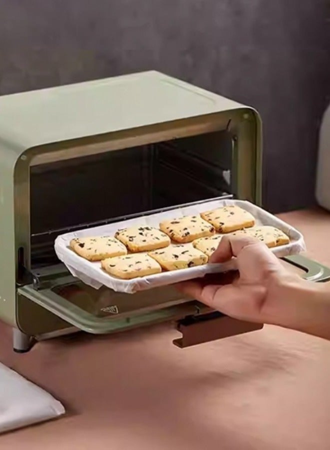 ركس السرّ في طعامك النظيف_ ورق شمعي من ركـس  7.04متر (23.3م*30.20سم) مقاوم للدهون ومقاوم للرطوبة ودرجات الحرارة العالية حتى 220 درجة مئوية - Image 4