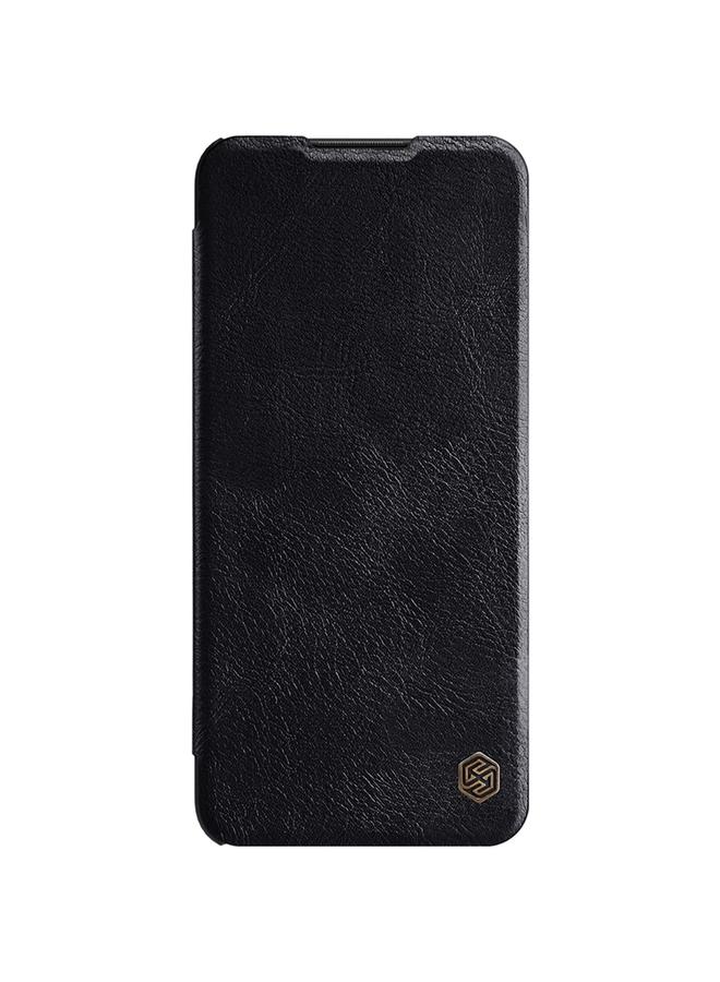 Nillkin Case For Samsung Galaxy A03s / A037G QIN Series Crazy Horse Texture Horizontal Flip Phone Leather Case with Card Slot - Image 2