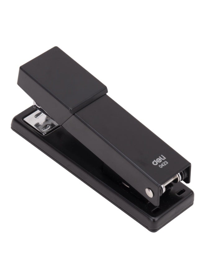 Deli E0423 Stapler – 25 Sheets, Rotatable Anvil, Durable Metal Design, Black - Image 2