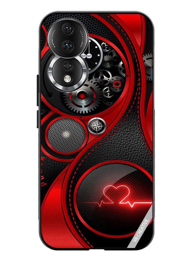 VR CREATIVE Protective Case Cover For Honor 80 Power Heart Design Multicolour - Image 1