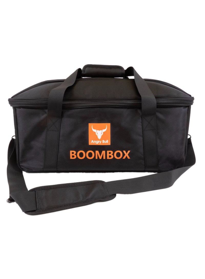 Angry Bull Speaker Bag Safety Carrying Case with Shoulder and Handy Strap Travel Bag for JBL Boombox 3 Portable Bluetooth Speaker Army - K - Image 2