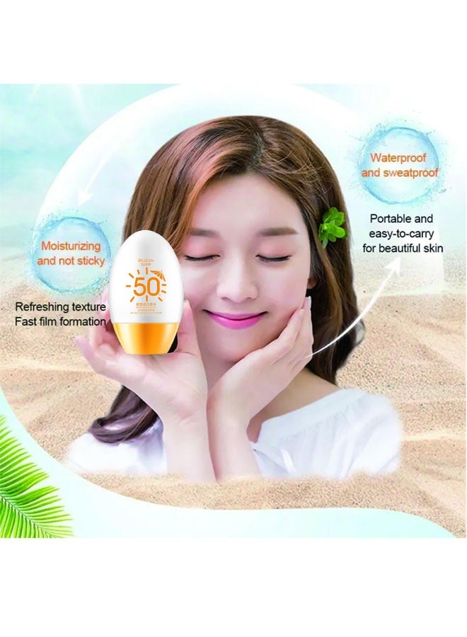 Sunscreen Whitening Sun Cream SPF50 Facial Body Skin Protective Cream Anti Aging Oil control Moisturizing Face Sunscreen - Image 4