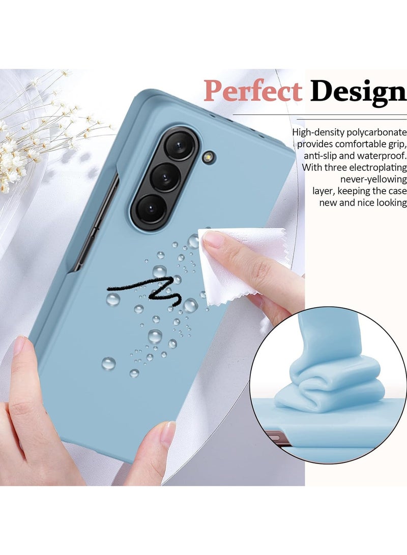 Case for Samsung Galaxy Z Fold 6, Liquid Silicone Cover, Light and Thin Protection Shock Proof Anti-fingerprint Anti-scratch Soft Cover for Galaxy Z Fold6 - Image 3