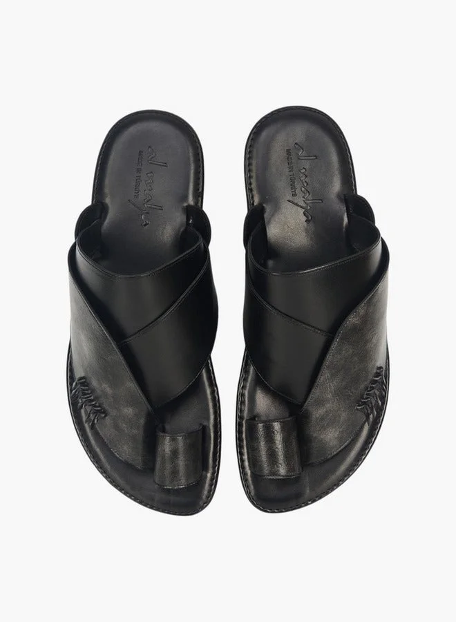 Al Waha Men's Arabic Sandals with Toe Loop - Ramadan Collection