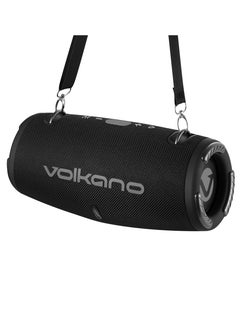 Volkano Cyclone Series Portable Bluetooth Speaker, Upto 9 Hour Playtime, 1 Year Warranty - Black  - Image 2