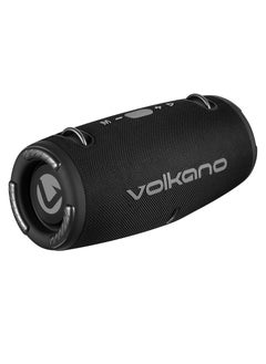 Volkano Cyclone Series Portable Bluetooth Speaker, Upto 9 Hour Playtime, 1 Year Warranty - Black  - Image 4