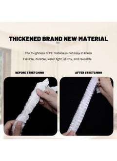 Generic 10pcs Disposable Flexible Plastic Tablecloth  - Image 4