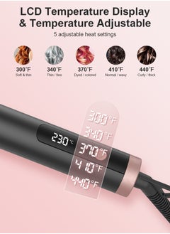 BESTIS Automatic Curling Iron, 32MM Ceramic Curling Wand, Professional Auto Rotating Curler, Heating up to 230°C in 30S for All Hair Styles  - Image 4