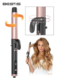 BESTIS Automatic Curling Iron, 32MM Ceramic Curling Wand, Professional Auto Rotating Curler, Heating up to 230°C in 30S for All Hair Styles  - Image 1