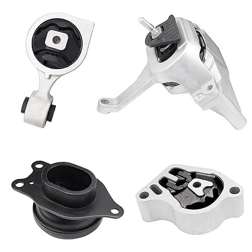 YBDDZH Engine Motor and Transmission Mount Kit Compatible with 2007-2018 Altima 2.5L, Replace OE A4339 A4340 A4350 A4353, 11360-JA000 11220-JA000 11350-JA00A 11210-JA000, Set of 4 - Image 1
