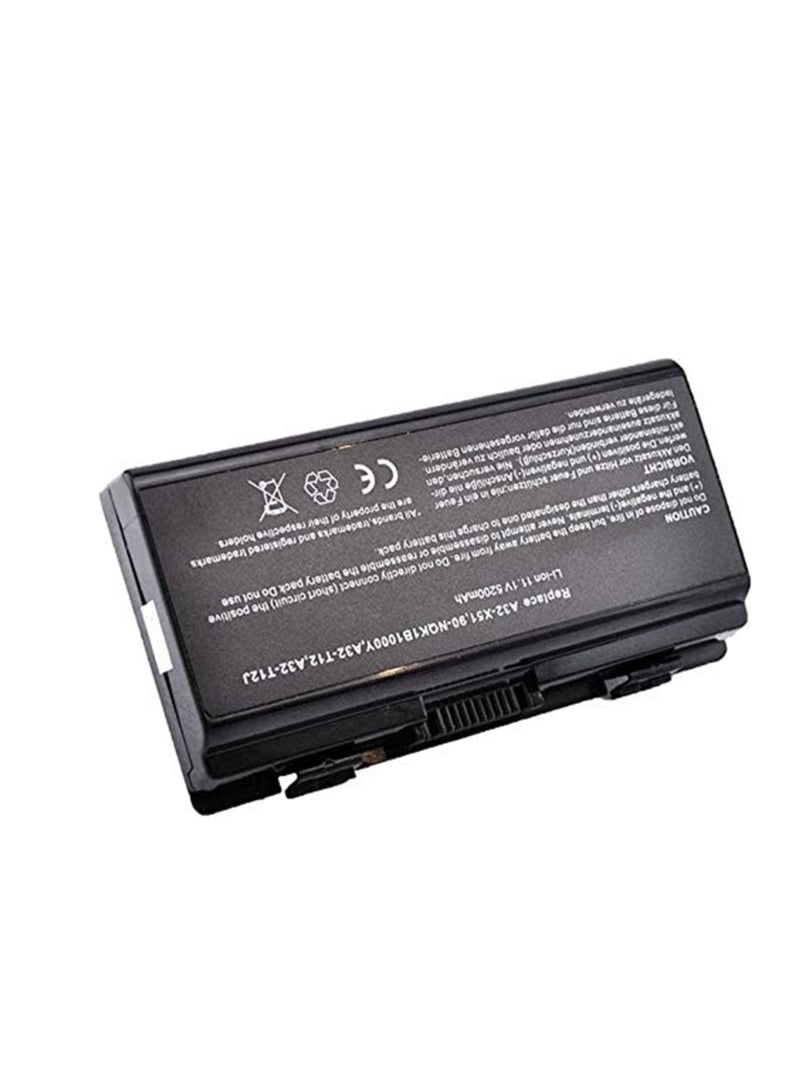 Terabyte A32-T12 A32-X51 A32-XT12 Replacement Laptop Battery for ASUS X51 X51L X51H X51RL X51C X58 X58C X58L X58LE T12 T12E T12C T12ER Series (11.1V 52) 00mAh) - Image 3