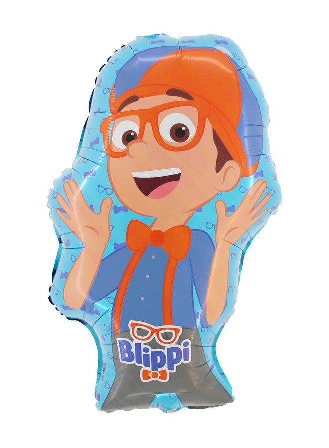 Toyland® 29 Inch Blippi Character Foil Balloon - Kids Party Decorations