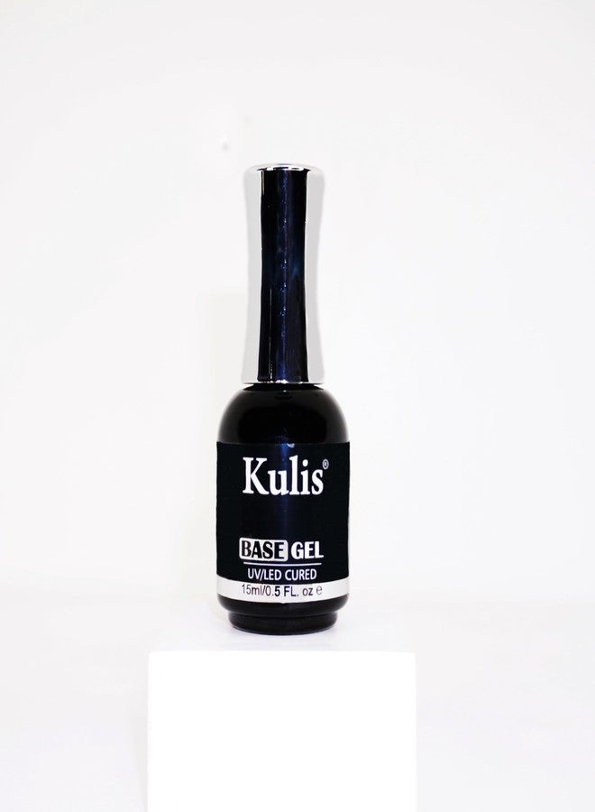 Kulis Professional Shiny & Matte Top, Base, Primer & Dehydrator Combo Pack - Shine Finish Long Lasting, Soak-Off UV/LED Nail Lamp Cured Gel 15ml/each Nail Art Design 5Pcs - Image 3