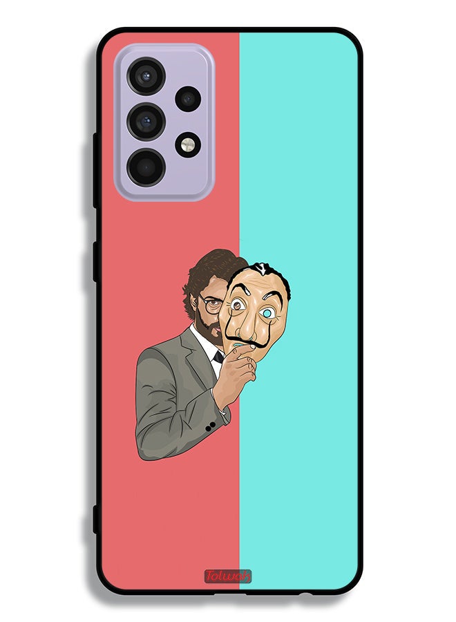 Tolwak Samsung Galaxy A52s 5G Protective Case Cover The Professor Art - Image 1