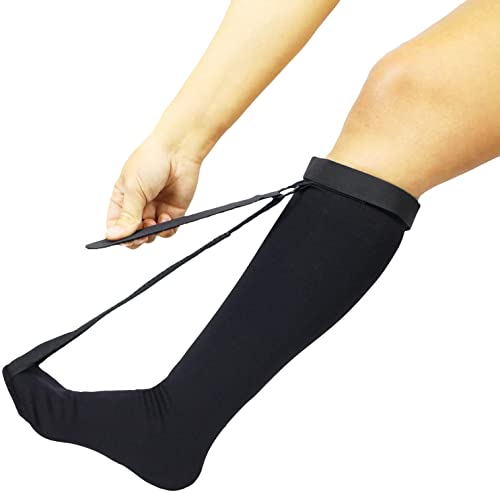 Clobeau Plantar Fasciitis Stretch Sock Non Slip Calf Night Relief for Heel High Arch Pain Achilles Tendonitis Therapy Foot Support Sleeve Stretcher Compression Sleeve Men Women Ultrastretch Night Sock - Image 1