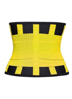 Y&D Waist Trainer Belt for Women, Sport Girdle Belt, Slimming Sauna Trimmer Belly Band Sweat Sports Exercise with Adjustable Straps, Body Shaper (L)  - Image 4