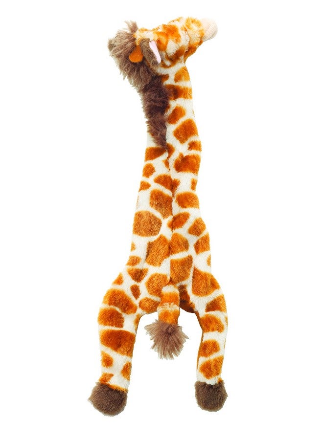spot Mini Skinneeez Stuffless Dog Toy With Squeaker | Plush Tug Of War Giraffe Squeak Toy For Small And Large Dog Breeds | Interactive Dog Toy | Small - Image 1