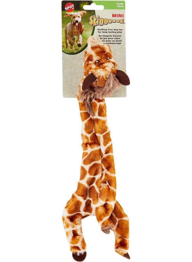 spot Mini Skinneeez Stuffless Dog Toy With Squeaker | Plush Tug Of War Giraffe Squeak Toy For Small And Large Dog Breeds | Interactive Dog Toy | Small - Image 3