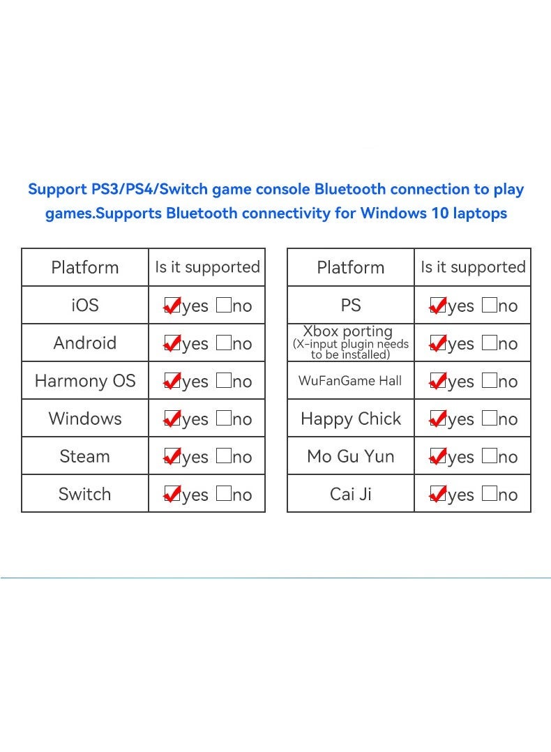 Extendable Cooling Gaming Controller Delta for PS4, Android, iOS, Tablets, Switch, Xbox Streaming Controller (Pink) - Image 5