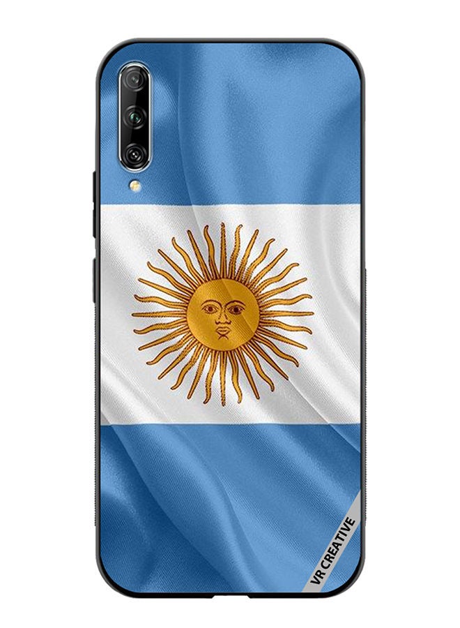 VR CREATIVE غطاء حماية لهاتف هواوي نوفا Y9S بتصميم الأرجنتين متعدد الألوان - Image 1