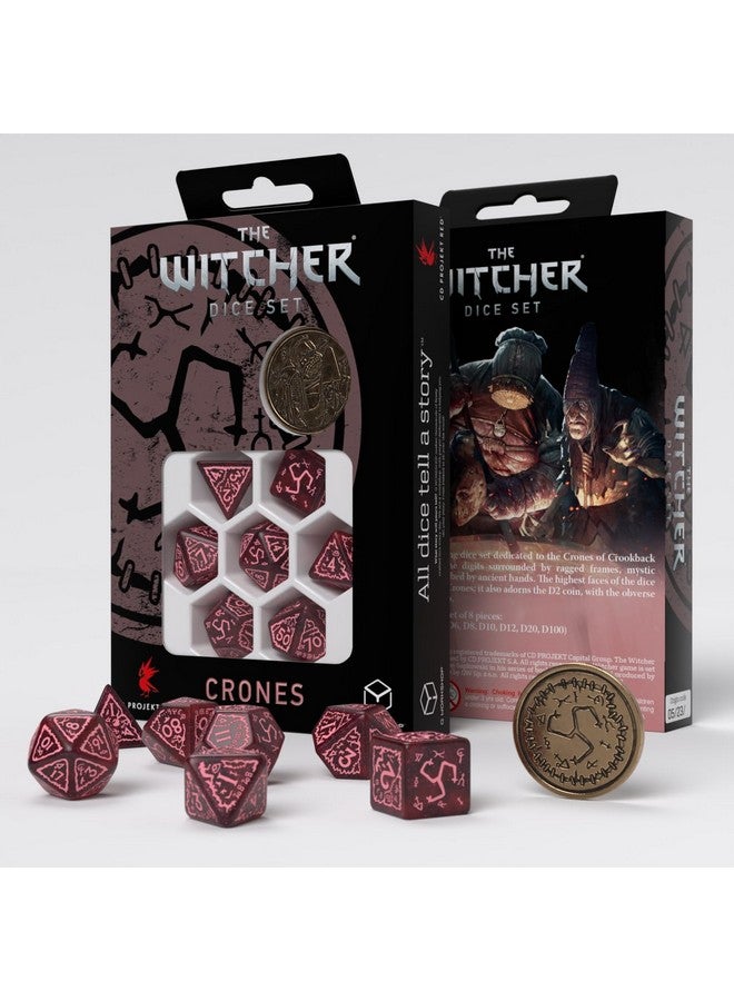 Q WORKSHOP Witcher Dice Set Crones Whispess - Image 1