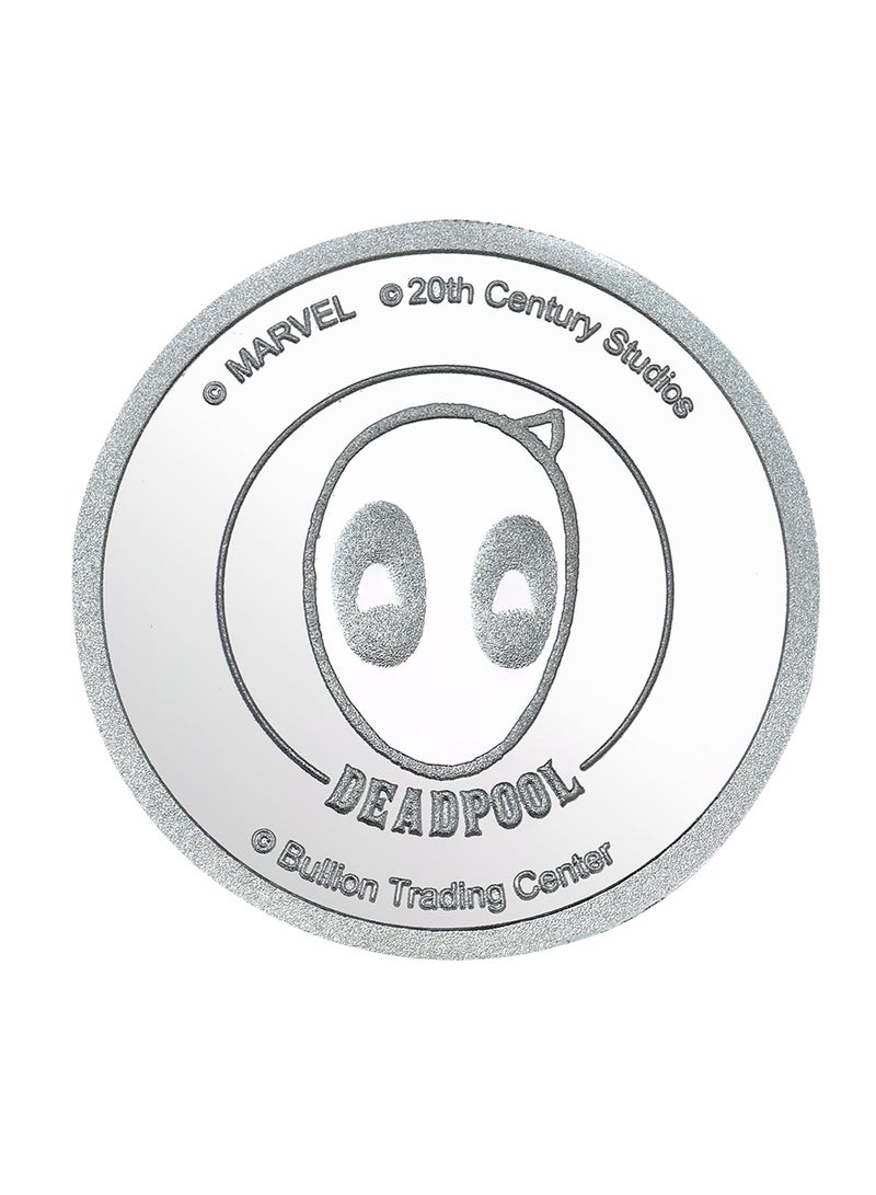 بي تي سي 8 جم مارفل جنيه فضه - ديدبول - Image 2