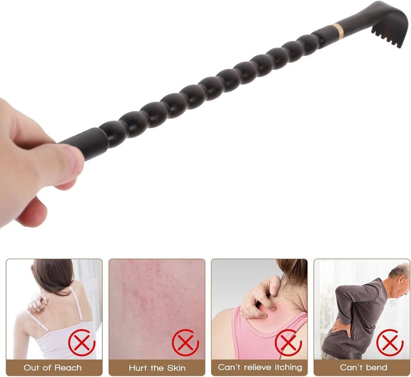 هيليفيد (Healeved) كوسكيلياس (Cosquillas) عمود لغمس الظهر - راسكادور ظهر خشبي - راسكادور حكة الظهر - أعواد خشبية للغمس - peine ساخن كهربائي - راسكادور إيبانو للرجال - راسكادور حيا - Image 5