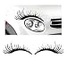 Suvnie 2 PCS Eyelash Decal for Car Headlight Waterproof Auto Funny Fake Eyelash Sticker for Decoration SelfAdhesive Sticker for Vehicle Headlamp Universal Car Accessories Black - Image 2